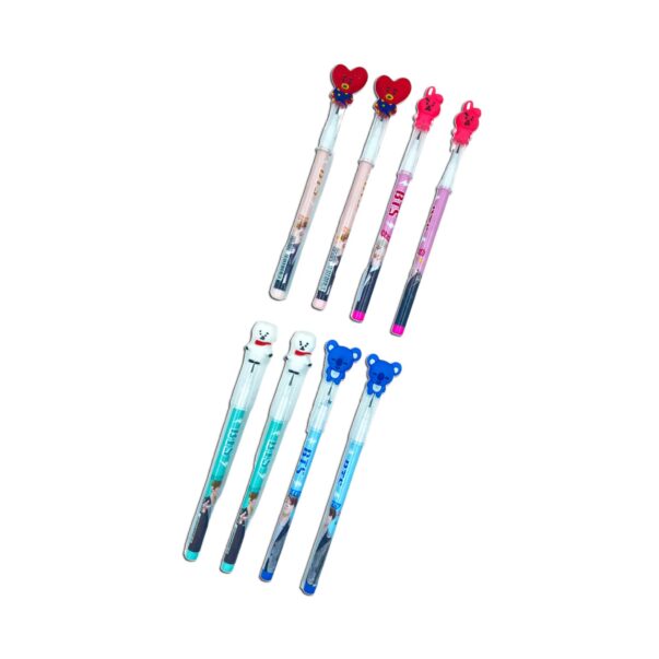 BTS BT21 Push Stack Pencils with Lead Bullet