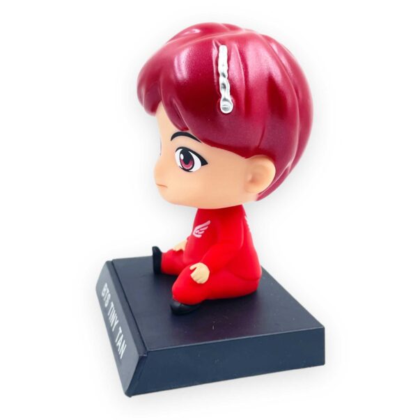 Bobblehead Action Figure With Mobile Holder