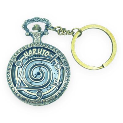 Pocket Watch with Metallic Key Chain