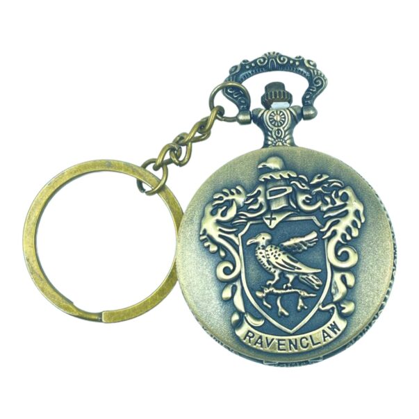 Pocket Watch with Metallic Key Chain