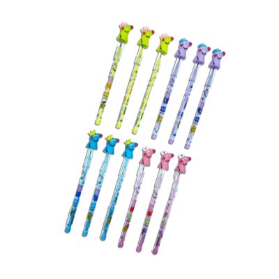 Peppa Push Stack Pencils with Lead Bullet