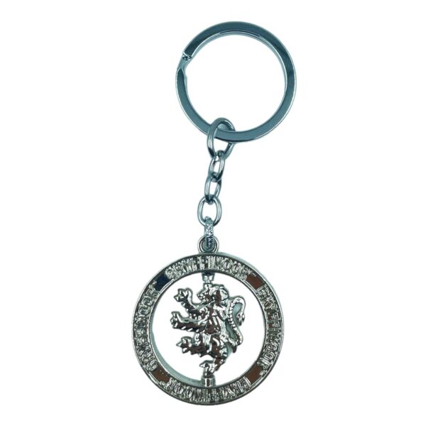 Rotating Spinning Metal Keychain