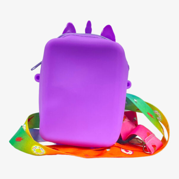 Unicorn Shape Pouches for Kids, Fidget Toy Pop it Bag for Girls