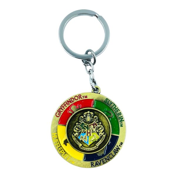 Rotating Spinning Metal Keychain