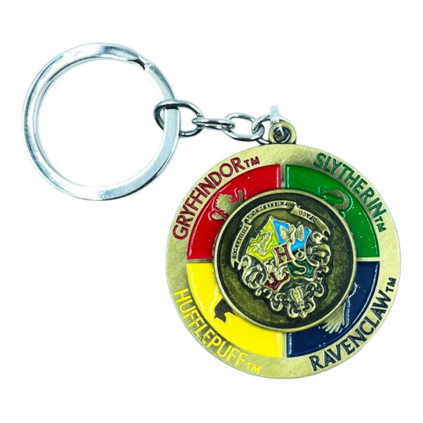 Rotating Spinning Metal Keychain