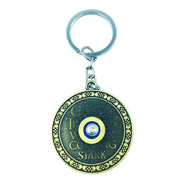 Rotating Spinning Metal Keychain