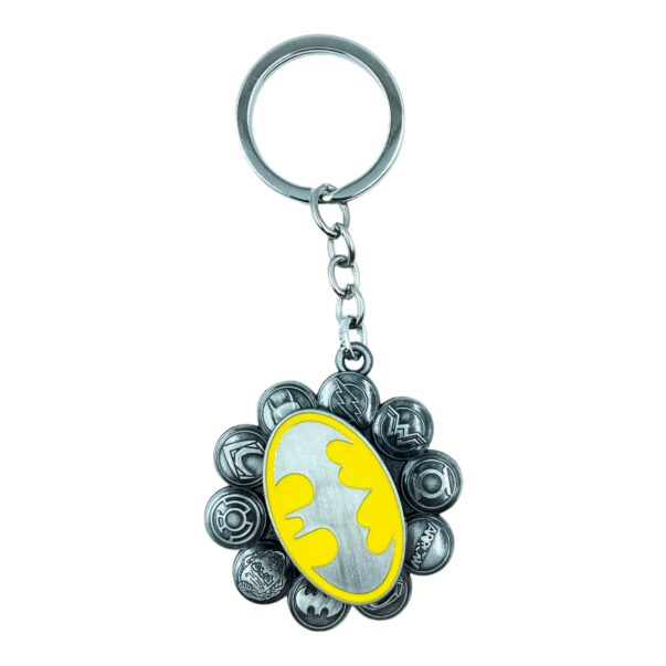 Rotating Spinning Metal Keychain