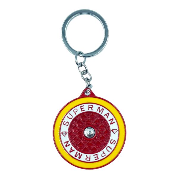 Rotating Spinning Metal Keychain