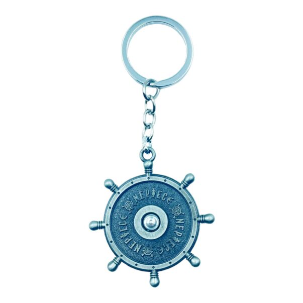 Rotating Spinning Metal Keychain