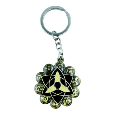 Rotating Spinning Metal Keychain