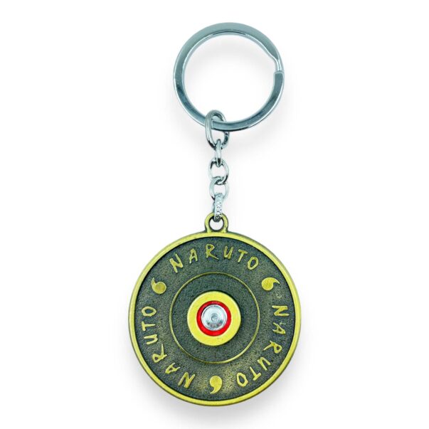 Rotating Spinning Metal Keychain