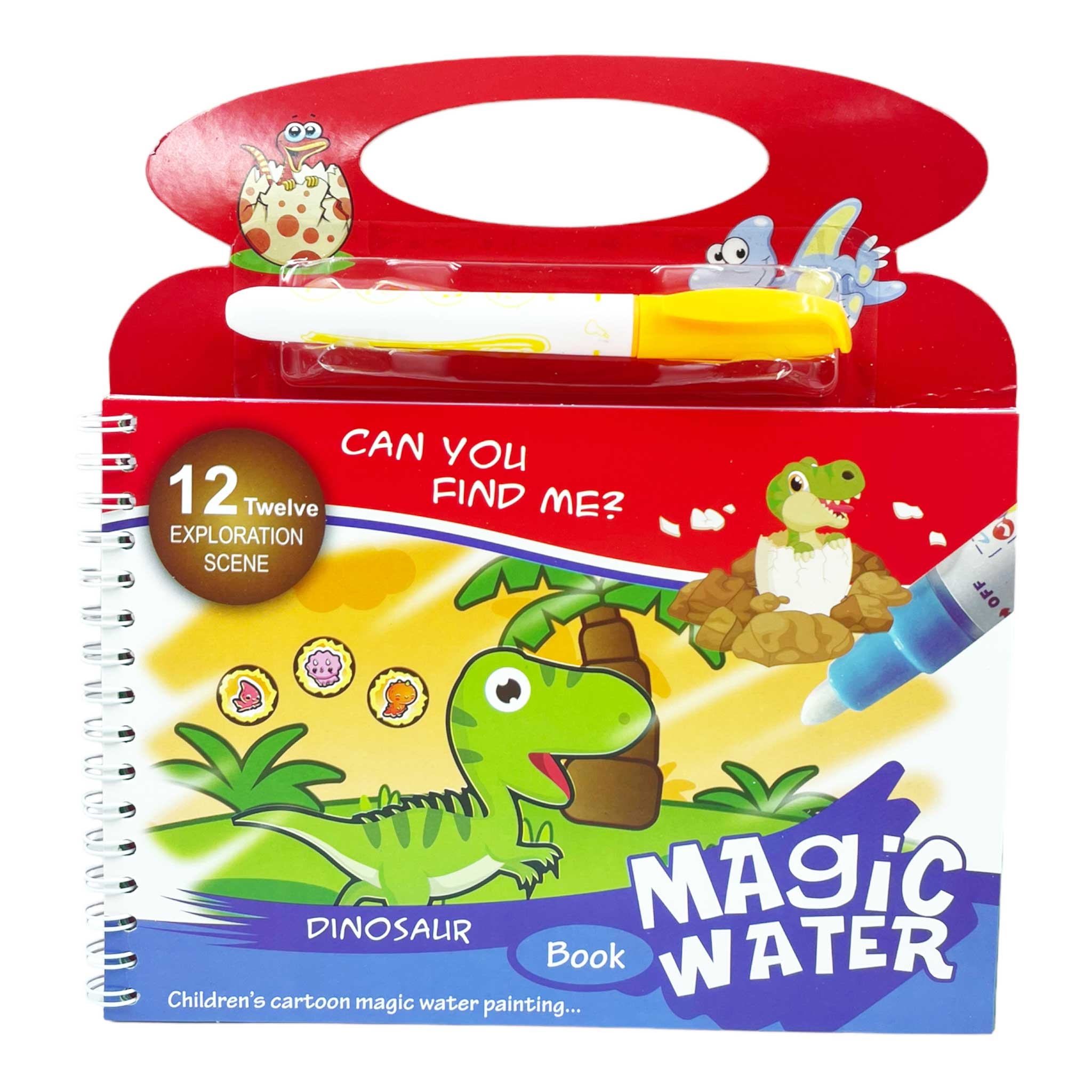 Magic Water Coloring Book - Animal