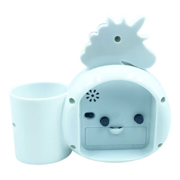 Unicorn Plastic Alarm Clock with Pen Holder