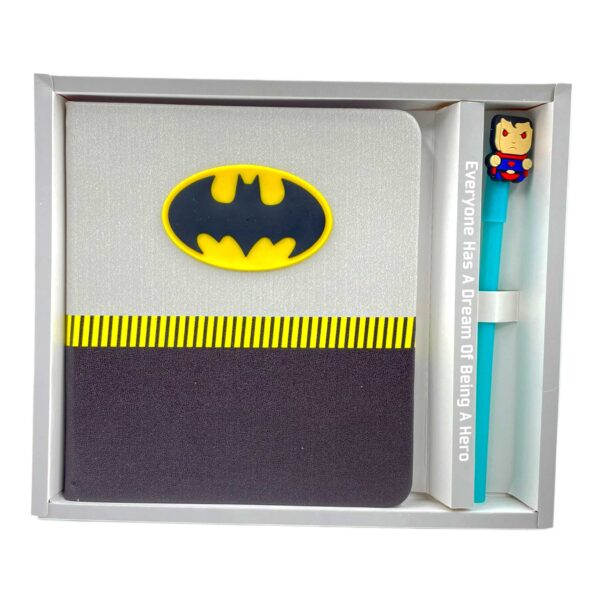 Super Hero A5 Diary/Notebook with Pen (