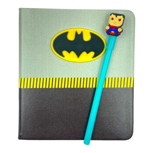 Super Hero A5 Diary/Notebook with Pen (