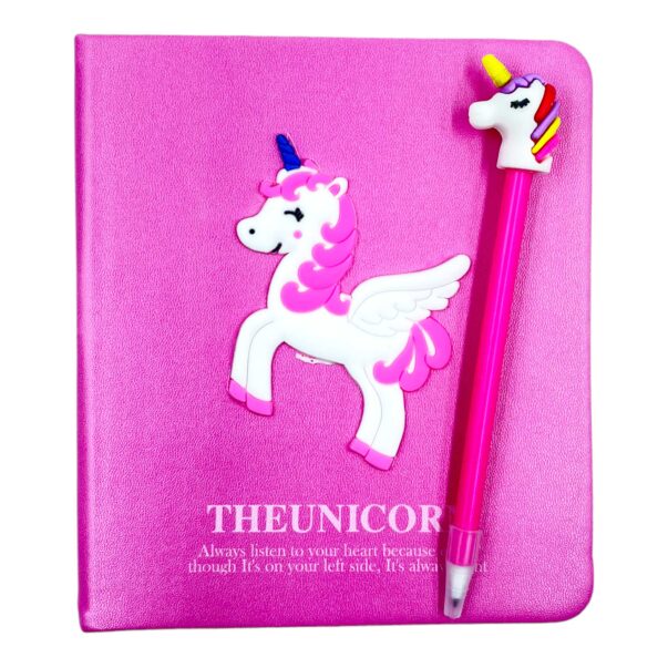 Unicorn A5 Diary/Notebook with Pen