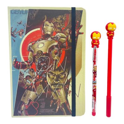 Ironman A5 Magnet Diary with assorted 1 Pen and Pencil