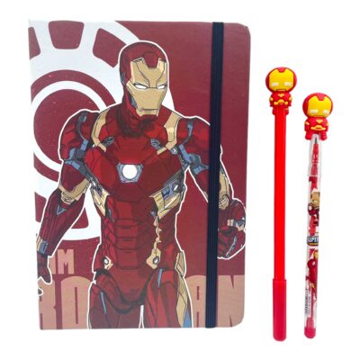 Ironman A5 Magnet Diary with assorted 1 Pen and Pencil