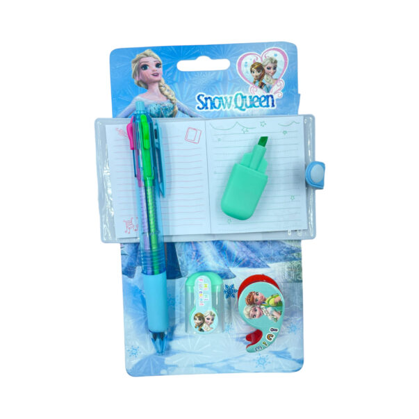 Frozen Dairy set with Pen (8 Refills), Highlighter & Dispenser