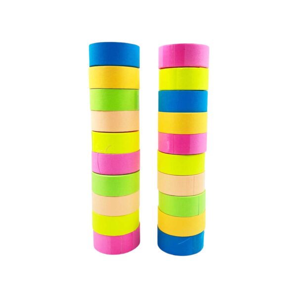 Fluorescent Tape Rolls for Decorative Art Craft and DIY Crafts