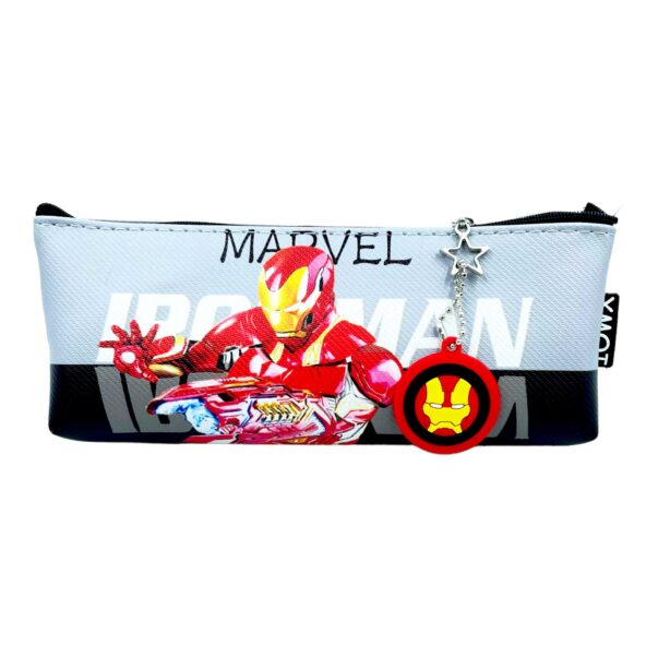 Pencil Pouch with Avenger keychain tag for Kids