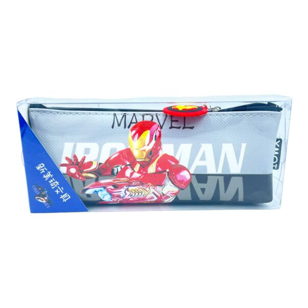 Pencil Pouch with Avenger keychain tag for Kids