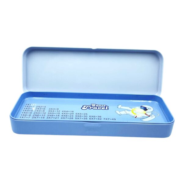 Double layer Metal Pencil Box Case