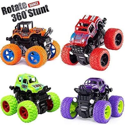 4WD Mini Monster Trucks Friction Powered Cars