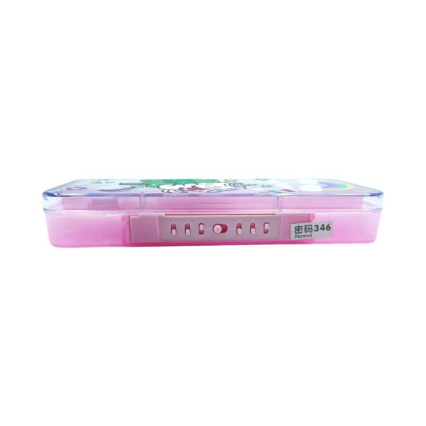 Unicorn Pencil Box password protected with dual Compartments