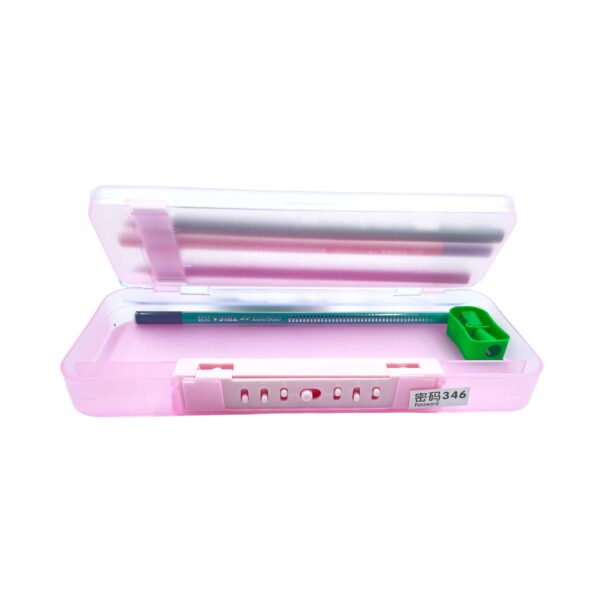 Unicorn Pencil Box password protected with dual Compartments