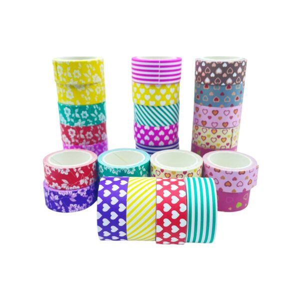 Printed Paper Tape T2 Rolls for Decorative Art Craft and DIY