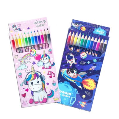 Unicorn & Astronaut Pencil Color for Art and Craft