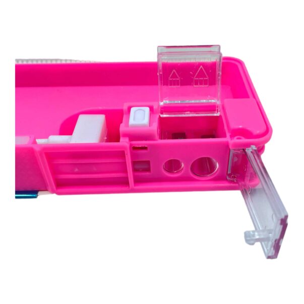 Princess LED Pencil Box Built-in 2 Sharpeners with Magnet Lock