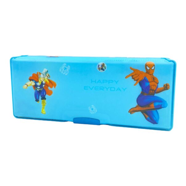 Double layer Metal Pencil Box Case