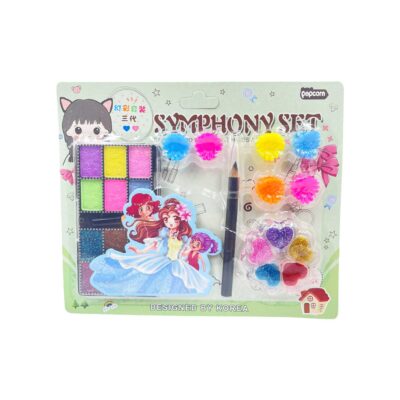 Symphony Eye shadow set Multicolour with Accessories