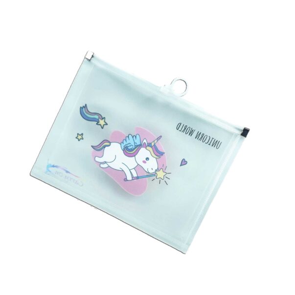 Unicorn Transparent Pouches for Kids