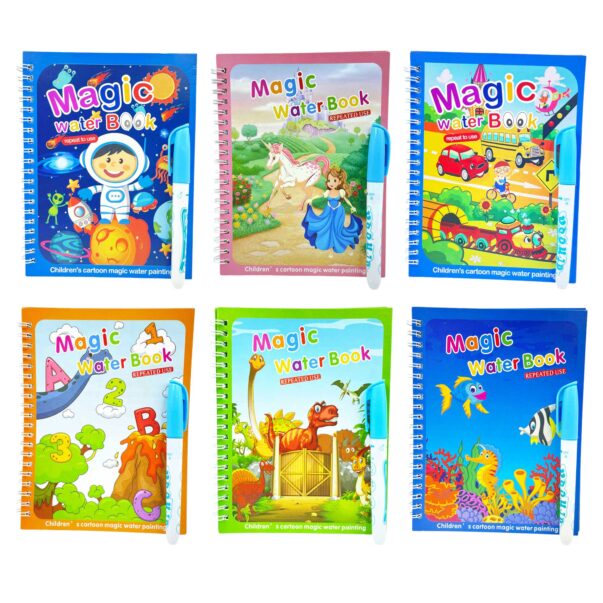 Magic Water Colouring Books